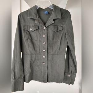 High Sierra Shirt Jacket OLIVE Green Size Medium M Western/Light Jacket